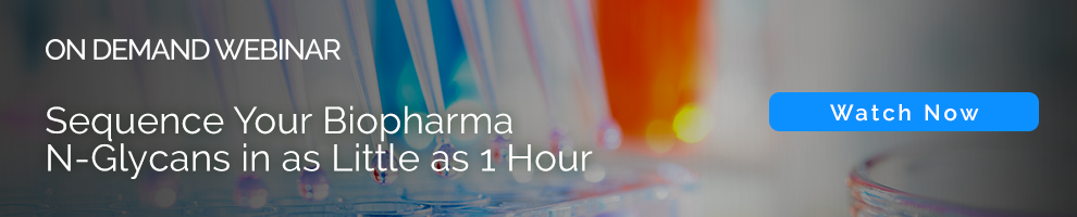 Sequence Your Biopharma N-Glycans in as Little as 1 Hour