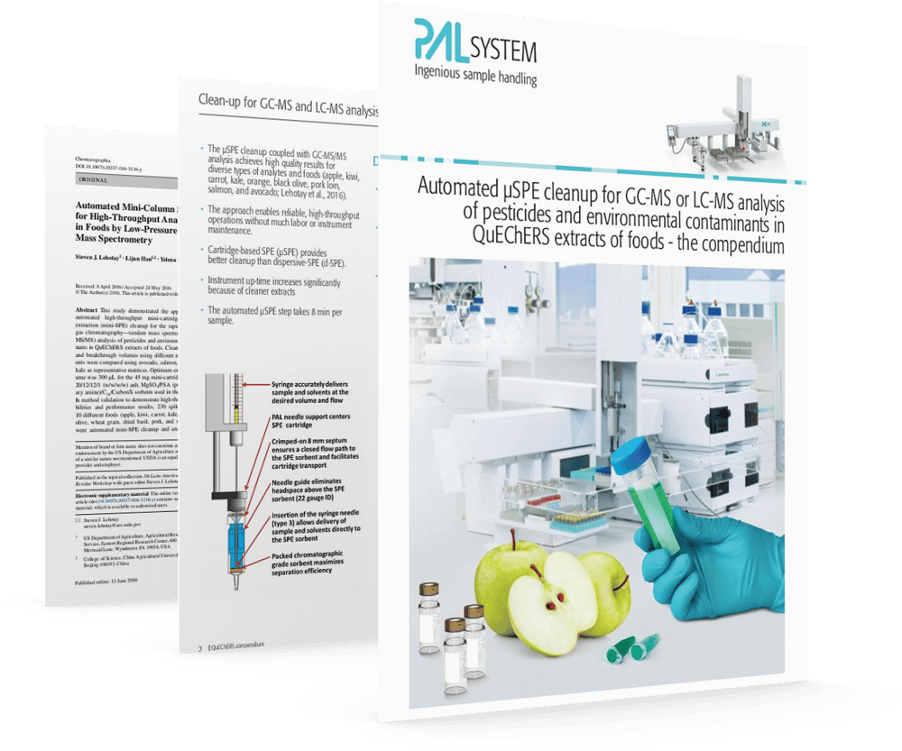 Automated Clean-Up for GC-MS or LC-MS Analysis of Pesticides and ...