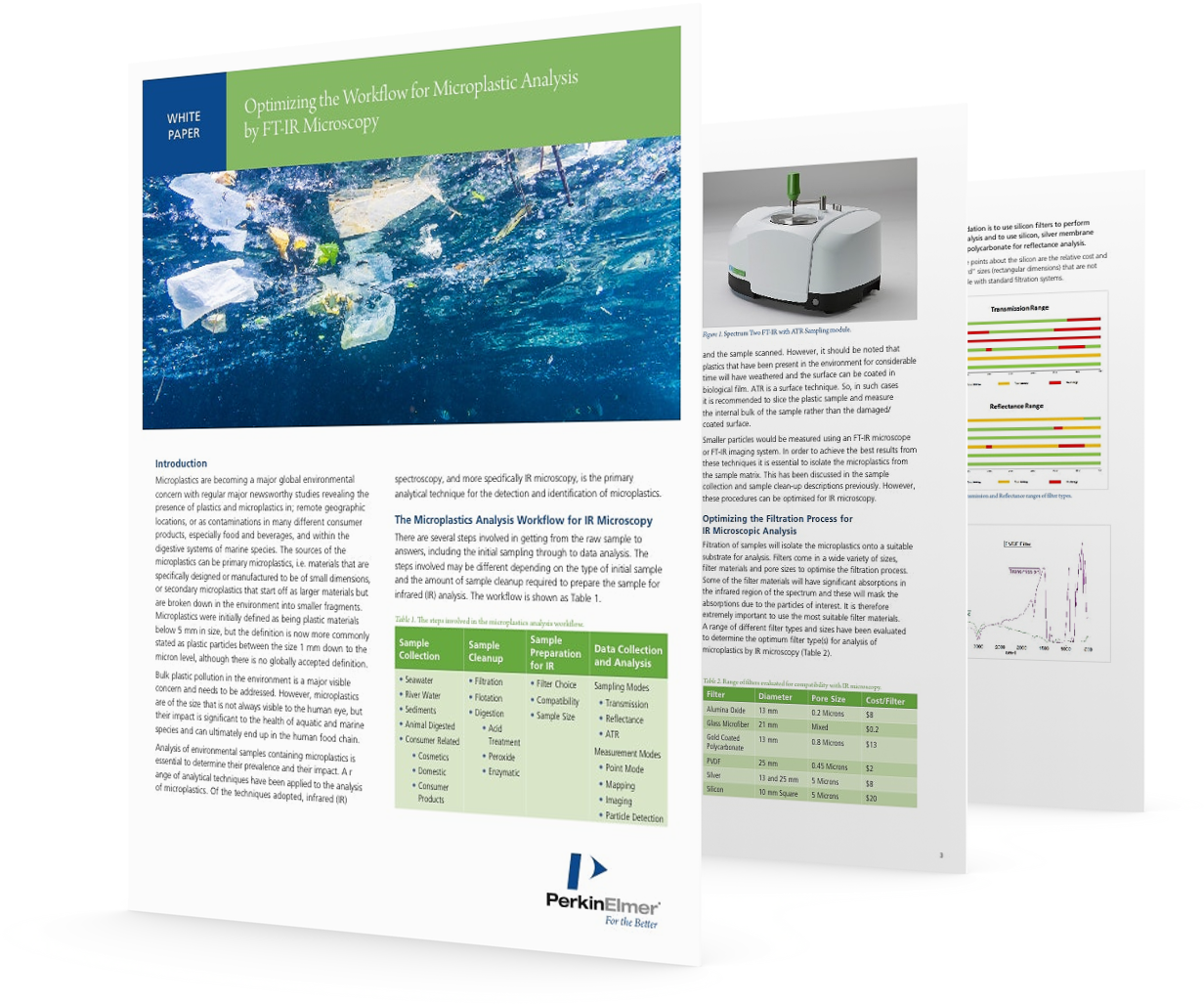 Optimizing the Workflow for Microplastic Analysis by FT-IR Microscopy