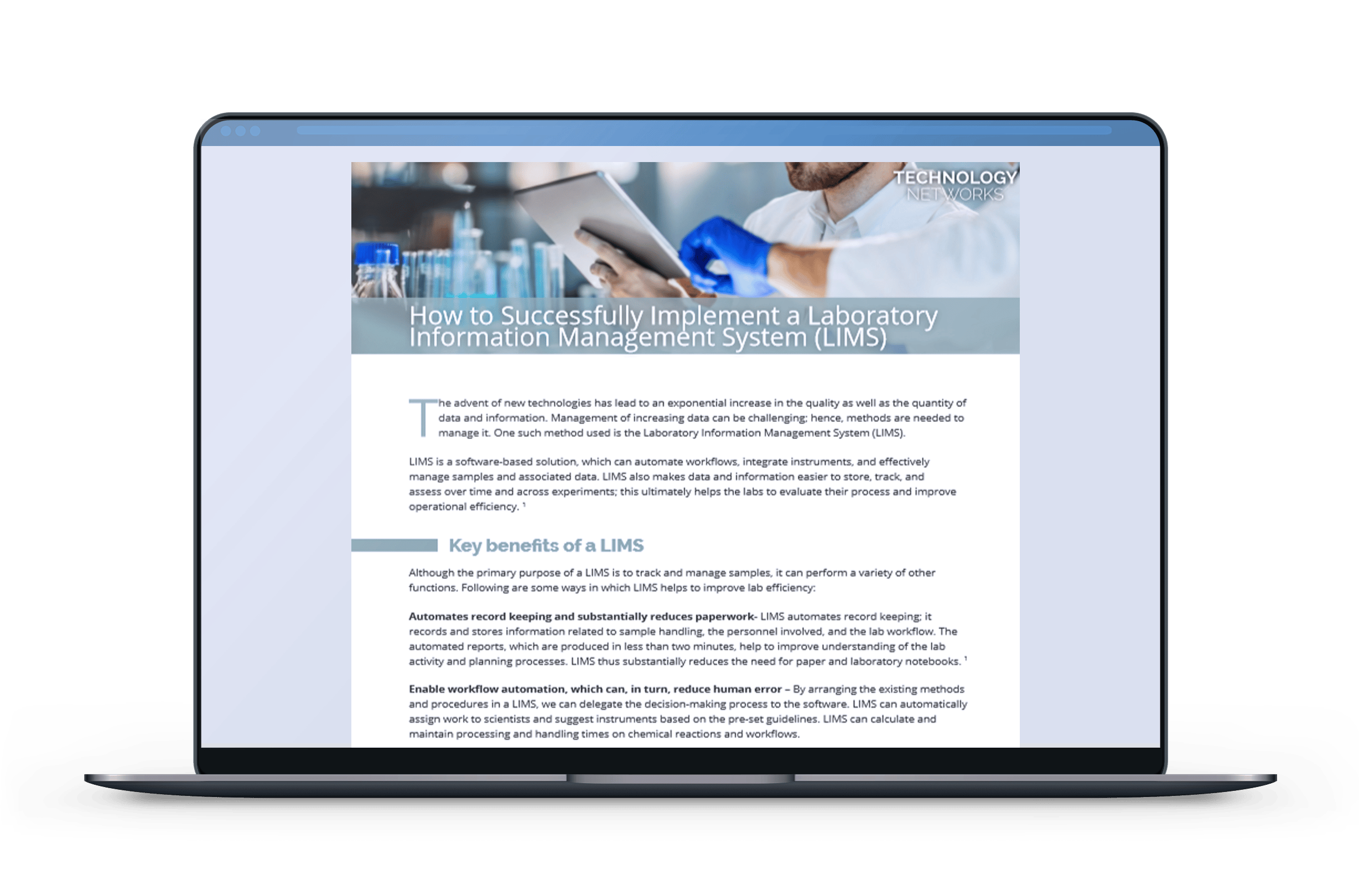 How to Succesfully Implement a Laboratory Information Management System ...