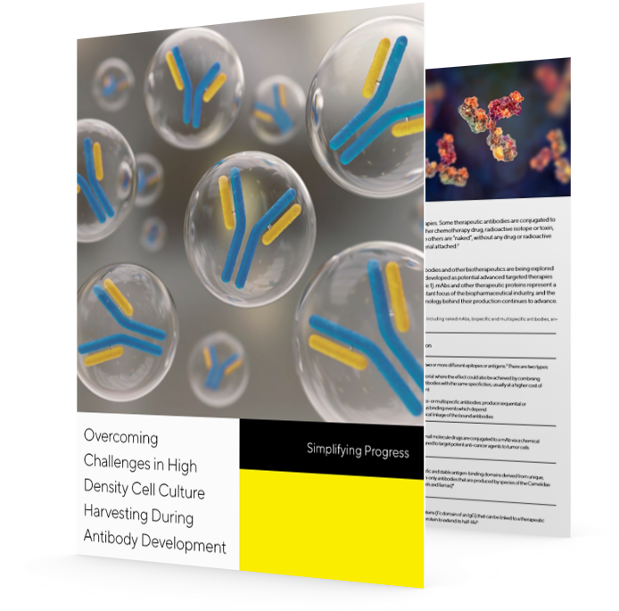 Overcoming Challenges in High Density Cell Culture Harvesting During ...