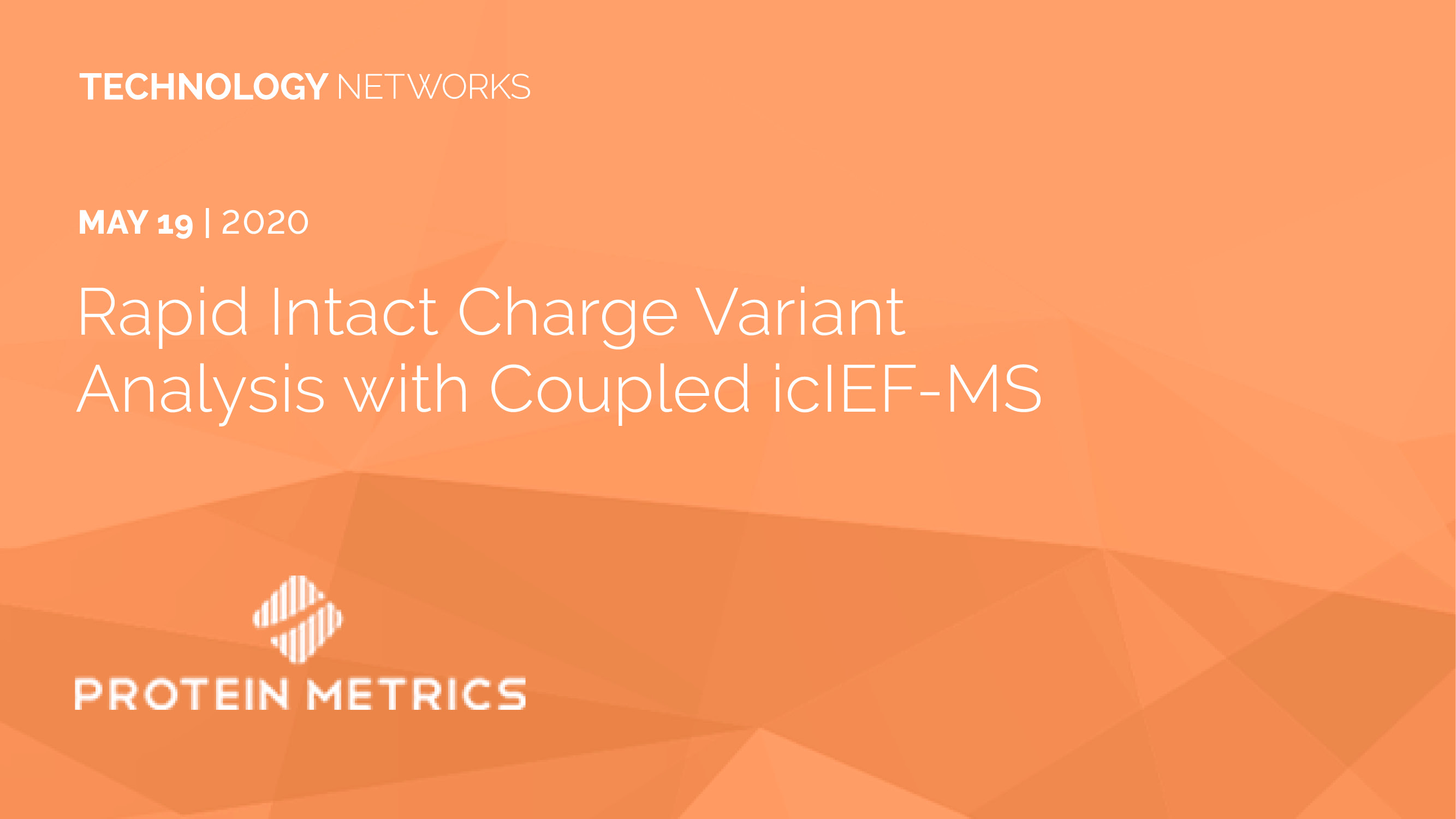 Rapid Intact Charge Variant Analysis with Coupled icIEF-MS